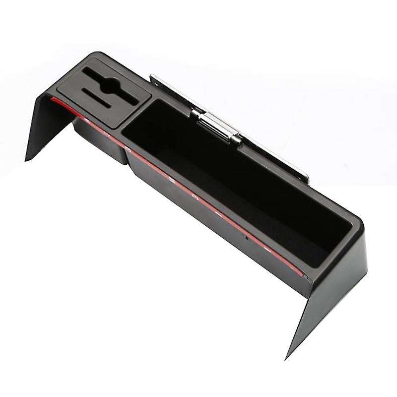 Central Control Dashboard Storage Box for 2019+ Accessories Organizer Card Holder with Number Plate