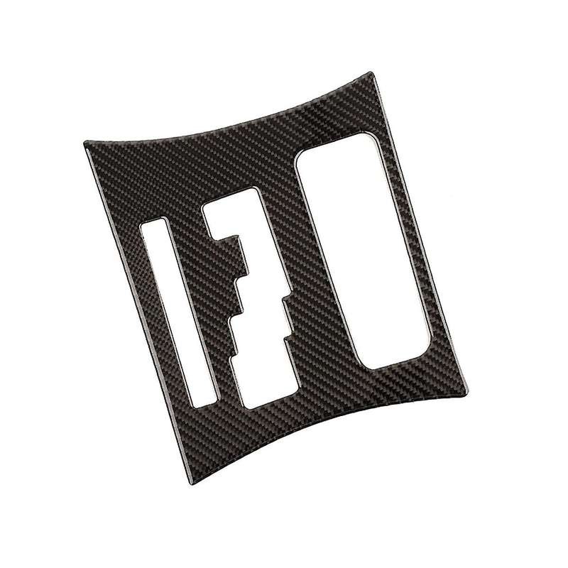 Central Control Gear Panel Decoration for Charger 2011-2014 Accessories - Soft Carbon Fiber