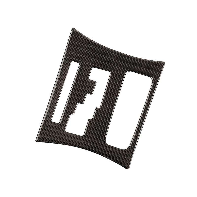 Central Control Gear Panel Decoration for Charger 2011-2014 Accessories - Soft Carbon Fiber