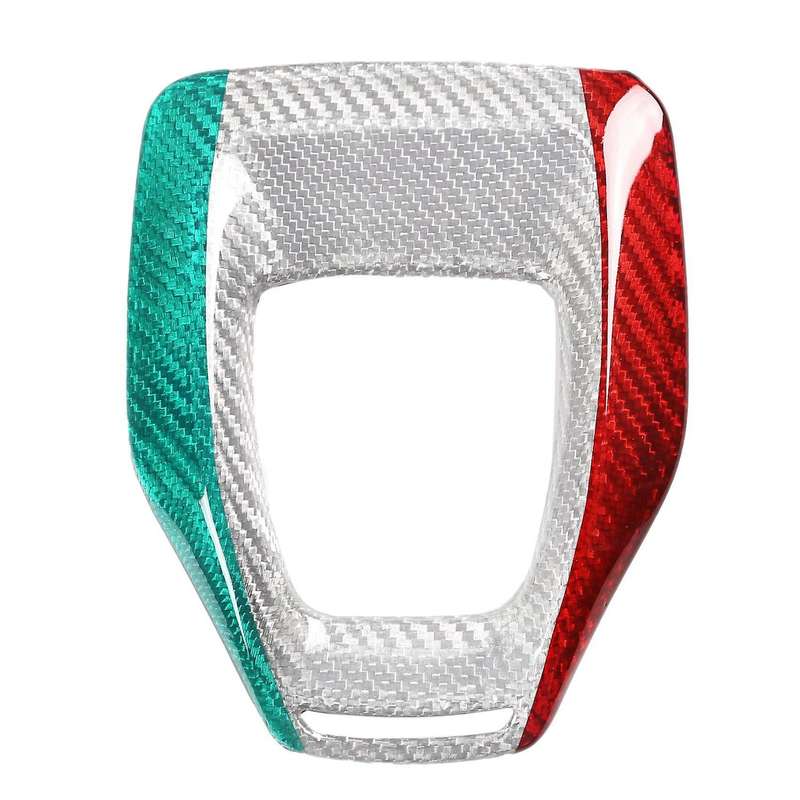 Central Control Gear Shift Panel Cover Carbon Fiber for Stelvio 2020 Car Interior Accessories