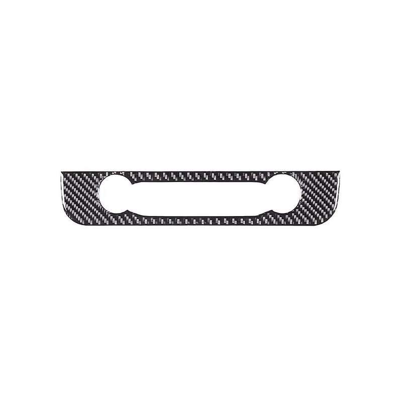 Central Control Multimedia Knob Button Frame Cover Trim for 2022 2023 Accessories - Soft Carbon Fib