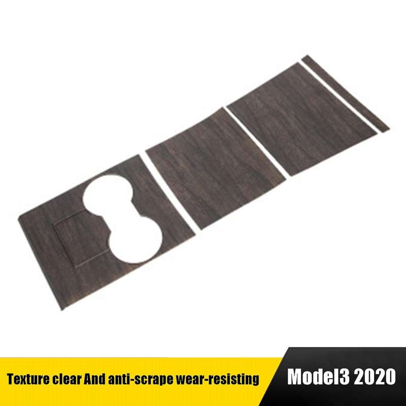 Central Control Panel for Y Wood Console Grain Accessories for Model Three Accessory 2020