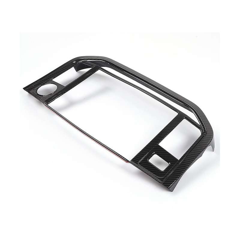 Central Control Navigation Screen Panel Cover Trim for 2021 2022 2023 Accessories - Abs Carbon Fibe