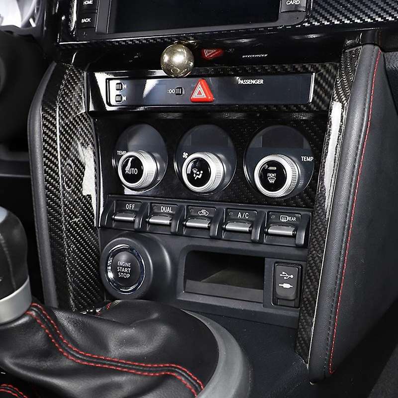 Central Control Side Trim Real Carbon Fiber Anti-Scratch Board Decorative Board for 2012-2020 86 BRZ