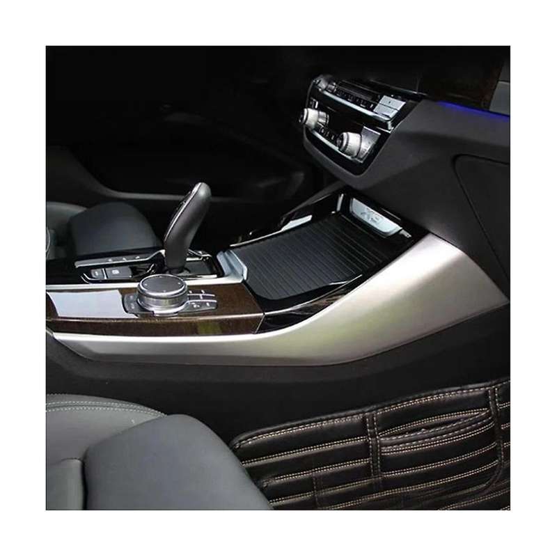 Central Control Trim for X3 G01 2018-2021 Gear Side Moulding Cover Trim Decoration Accessories Silve
