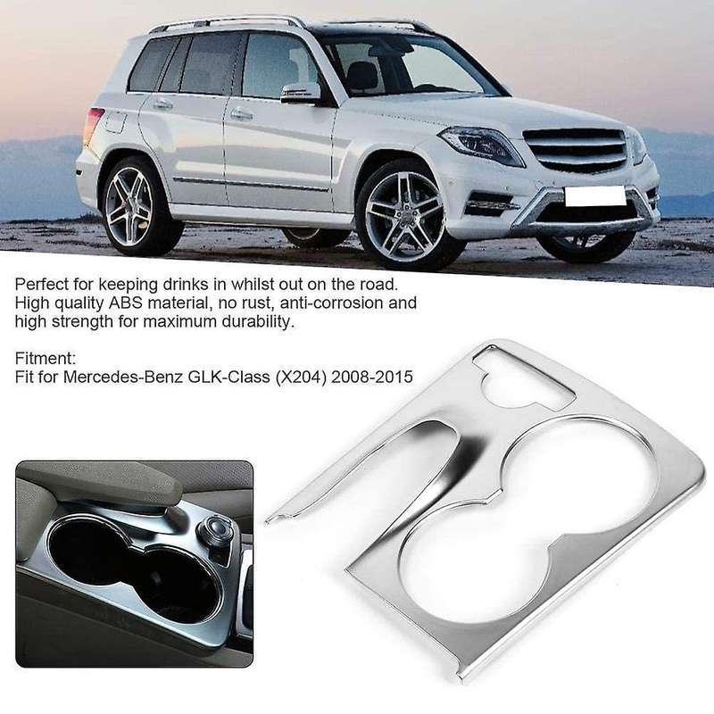 Central Control Water Cup Holder Frame Cover Trim Fit for Class X204 2008-2015 Car Accessories