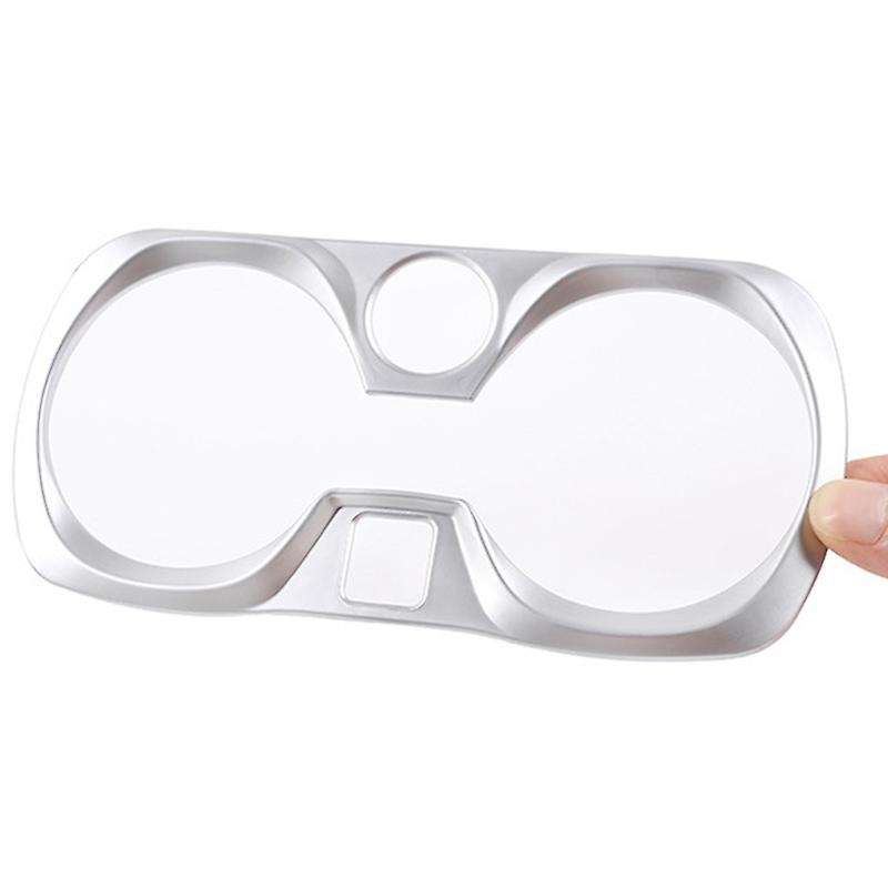 Central Control Water Cup Holder Panel Cover Trim ABS Chrome fit for 3 Series G20 G28 2020 ABS