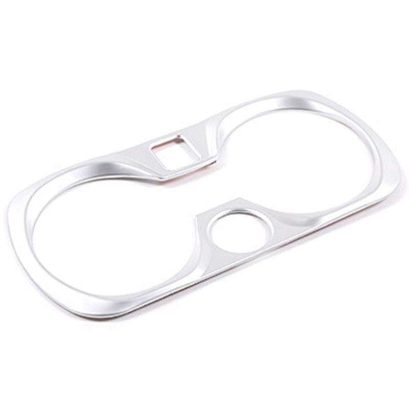 Central Control Water Cup Holder Panel Cover Trim ABS Chrome fit for 3 Series G20 G28 2020 ABS