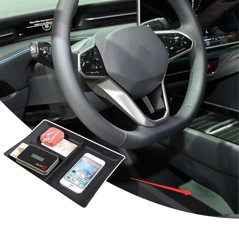 Centre Console Lower Organiser for ID.7 ID7 2024 Storage Box Tray Interior Accessories