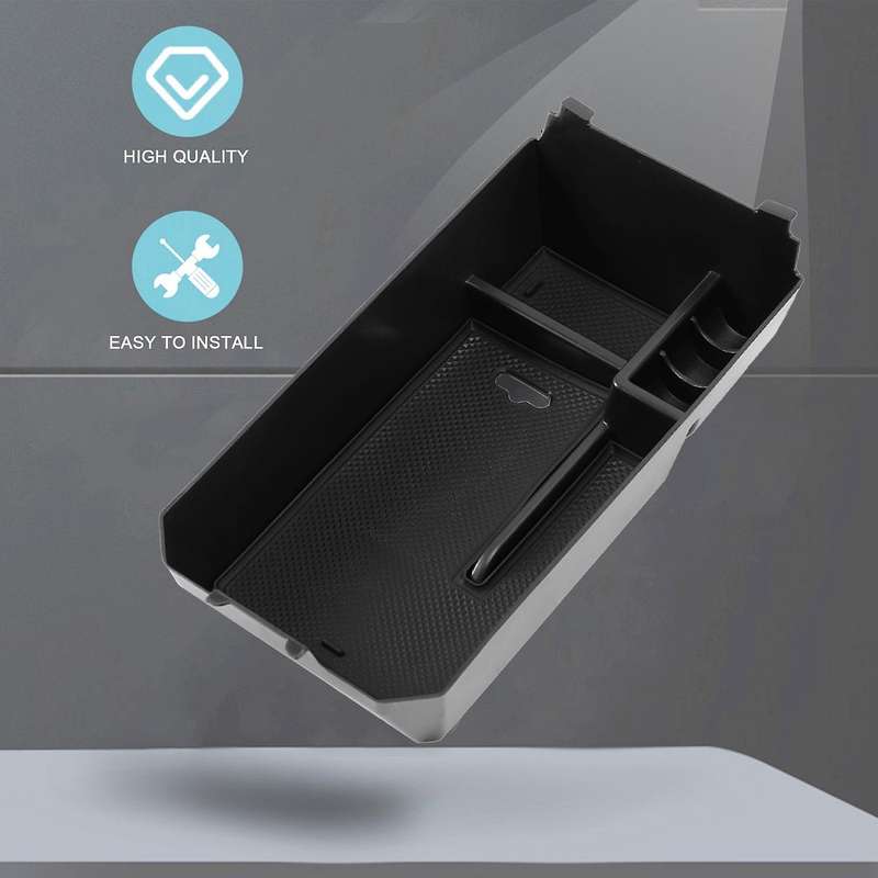 Centre Console Organizer Tray for W205 C Class W253 GLC Class 2015-2020, Console Armrest Storage Box