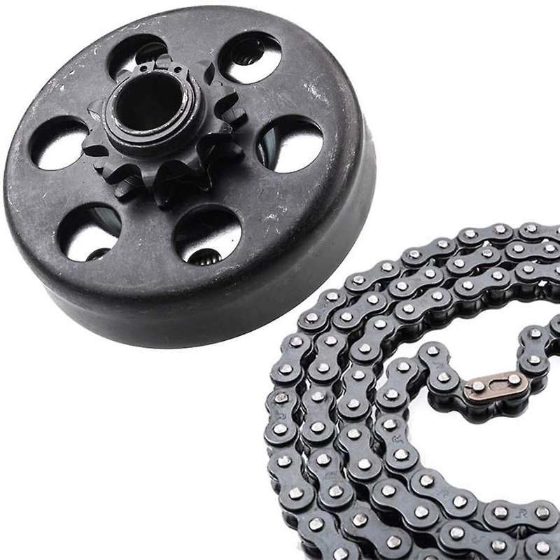 Centrifugal Clutch, 3 / 4-Inch Bore 10 Teeth 10T,with 40 / 41 / 420 Chain Clutch, for Scooter, Kart,