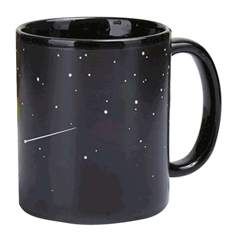Ceramic Cups Changing Color Mug Milk Coffee Mugs Friends Gifts Student Breakfast Cup Star Solar Syst