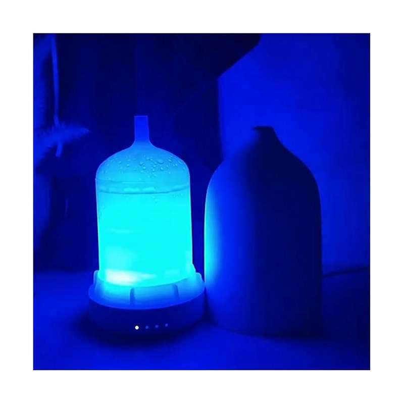 Ceramic Diffuser Automatic Small Humidifier Hotel Colorful Lights Diffuser Ceramic Aromatherapy Mac
