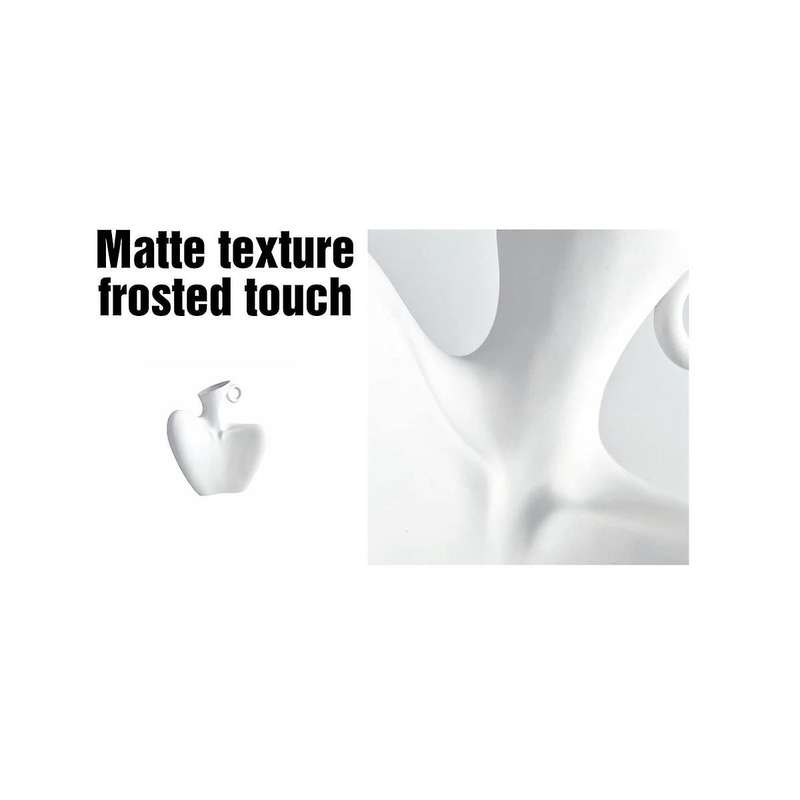 Ceramic Female Form Body Shape Flower Vase Minimalist Small Ceramic Flower Vase White Body Statue fo