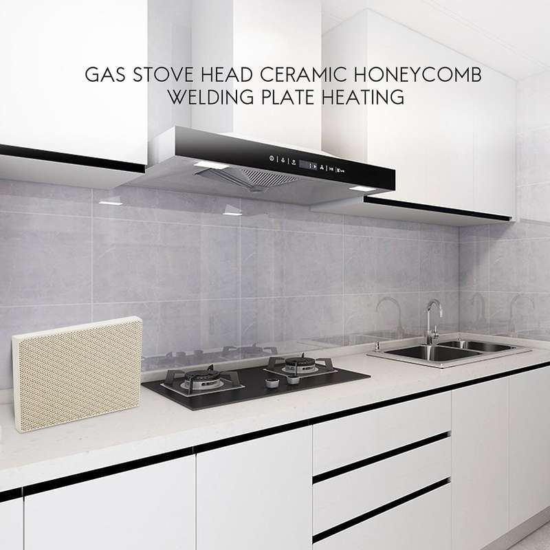 Ceramic Honeycomb Soldering Board Heating Compatible Gas Stove Head 135x95x13mm New