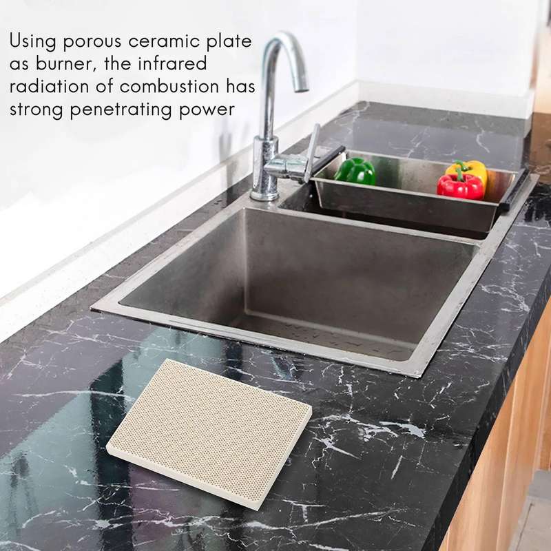 Ceramic Honeycomb Soldering Board Heating Compatible Gas Stove Head 135x95x13mm New