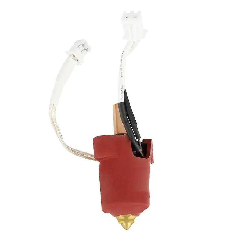 Ceramic Heating Head Kit Red Silicone Cover for V3 KE