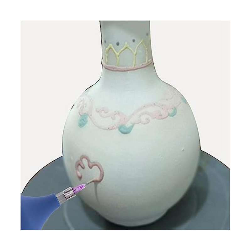 Ceramic Precision Tip Applicator Bottle for Clay Tools for Clay Supplies with Needle and Filling Fun