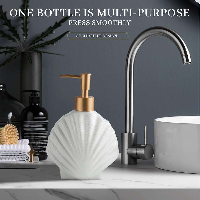 Ceramic Soap Dispenser,liquid Soap Bottle,lotion Hand-sanitizer Bottles,nordic Style Press Lotion B