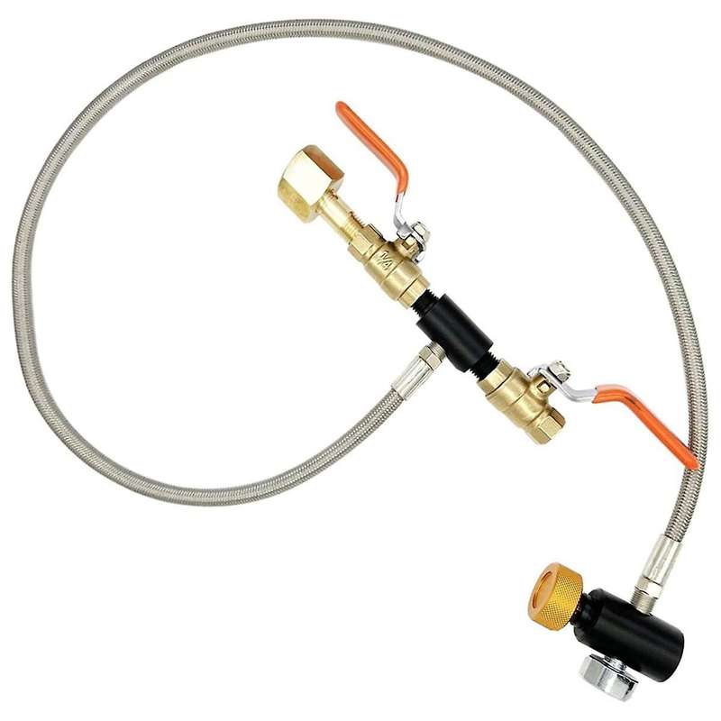 Cga-320 Co2 Cylinder Refill Adapter  Maker Hose Connector Co2 Exchange Carbonator Tank for Filling