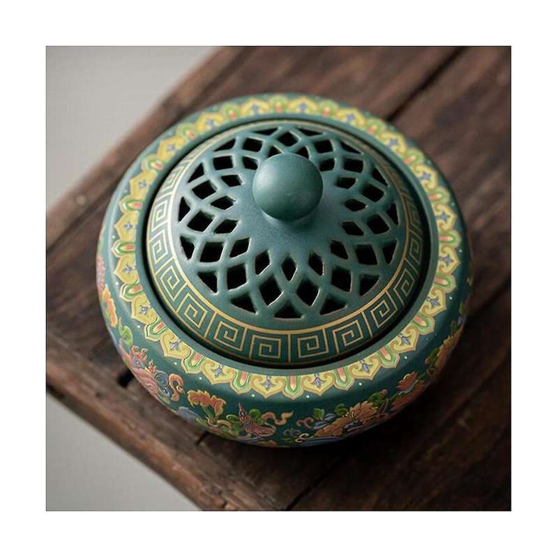 Ceramics Incense Burner Stick Holder Line Incense Plate Sandalwood Coil Base Temples Yoga Studios