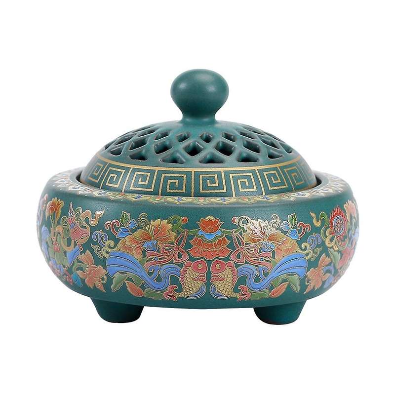 Ceramics Incense Burner Stick Holder Line Incense Plate Sandalwood Coil Base Temples Yoga Studios