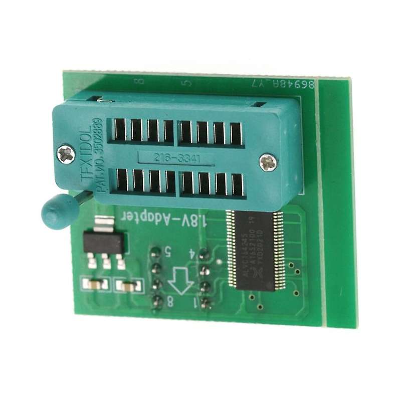 CH341A 24 25 Series EEPROM Flash BIOS USB Programmer Module + SOIC8 SOP8 Test Clip + 1.8V Adapter KI