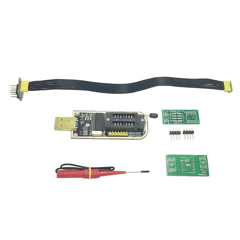 CH341 Adapter Programmer +SOP8 Clip with Cable+1.8V Adapter
