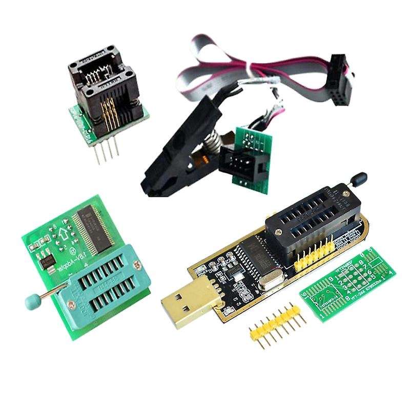 CH341 Adapter Programmer +SOP8 Clip with Cable+1.8V Adapter