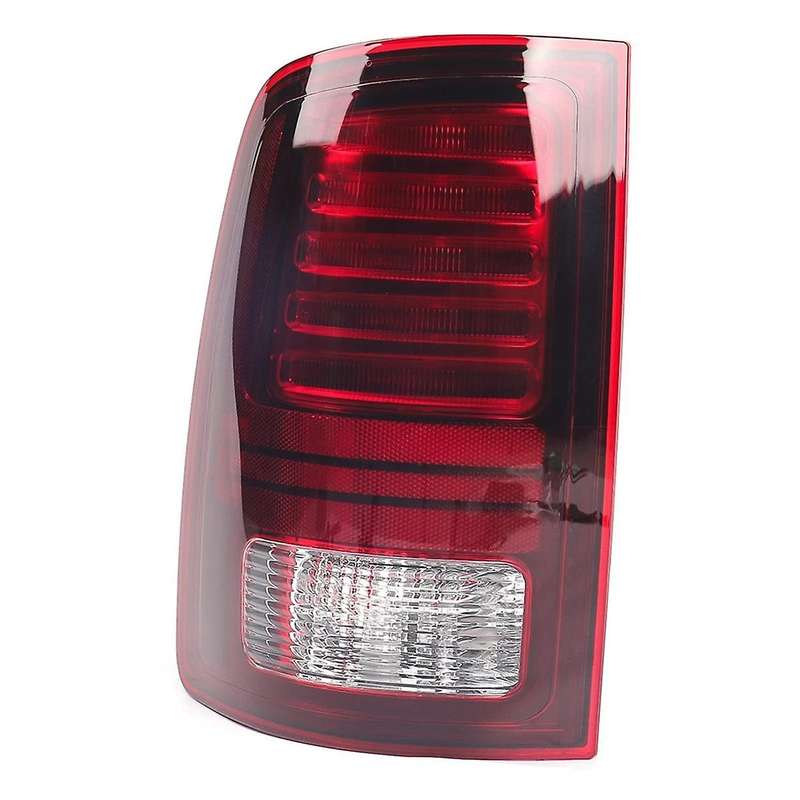 CH2800202 Tail Light Assembly for Ram 1500, Ram 2500 Ram 3500 LED Red Lens with Bulb 68093081AC Left