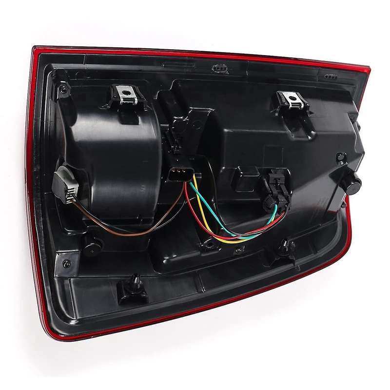 CH2800202 Tail Light Assembly for Ram 1500, Ram 2500 Ram 3500 LED Red Lens with Bulb 68093081AC Left
