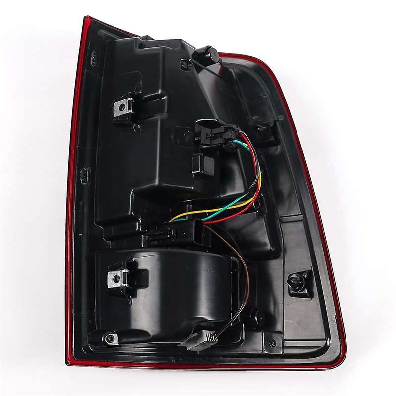 CH2800202 Tail Light Assembly for Ram 1500, Ram 2500 Ram 3500 LED Red Lens with Bulb 68093081AC Left