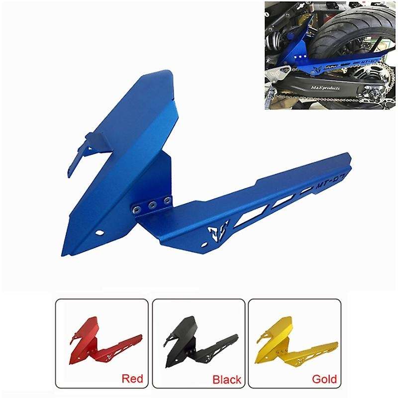Chain Guard Cover Rear Tire Hugger Mudguard Chain for FZ-07 2013 2014 2015 2016 2017 (Red)