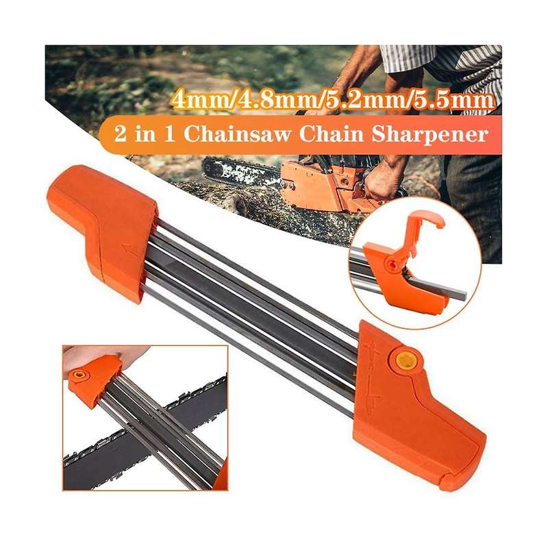 Chain Saw Accessories Universal Chain Grinder Simple Chain Saw Chain Grinder 2-in-1 4.0mm Fast Chai