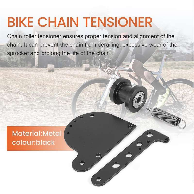 Chain Tensioner for Motorized Bicycle,spring Loaded Chain Tensioner Compatible with 49cc 66cc 80cc