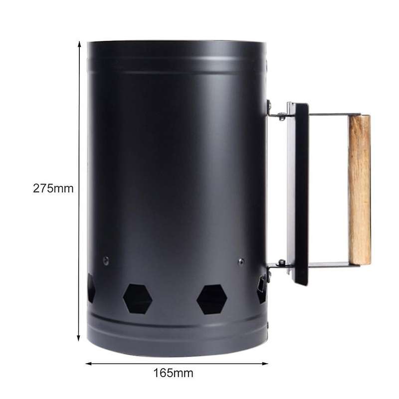 Charcoal Ignition Barrel Carbon Grill Igniter Outdoor Barbecue Tool Bamboo Charcoal Ignition Barrel