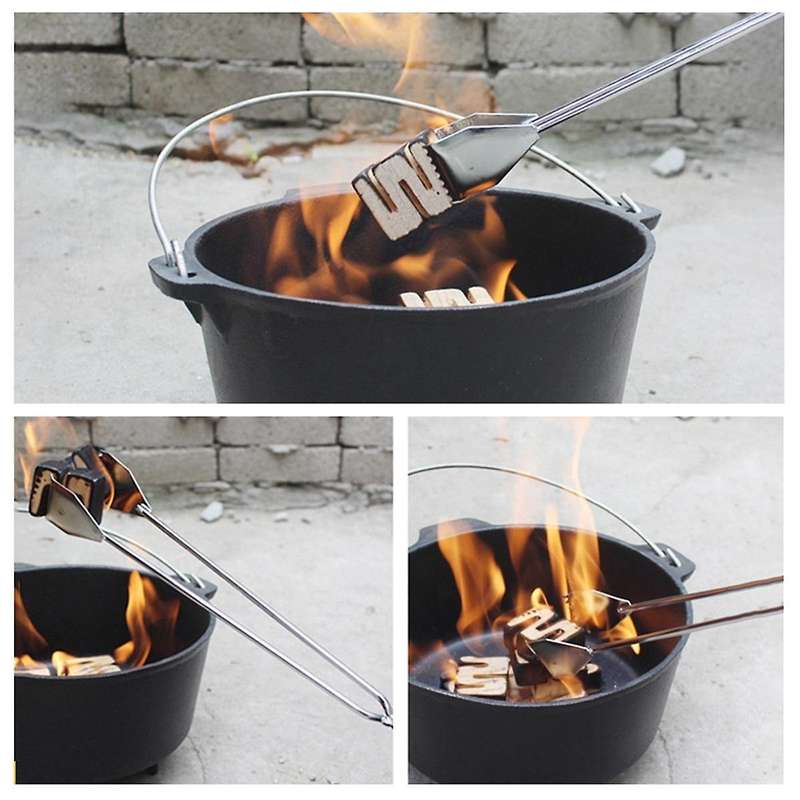 Charcoal Tongs Tongsversatile Stick Tongs, Durable Stainless Steel Bbq Tongs, Charcoal Tongs