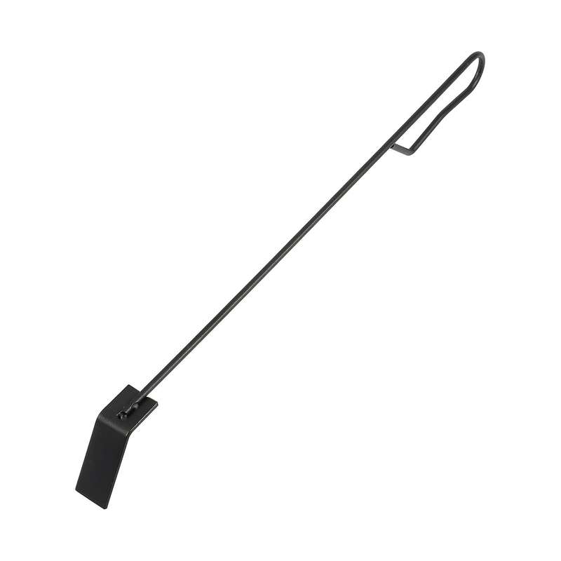 Charcoal Ash Rake Bbq Ash Tool Rake Poker for Charcoal Smoker Wood Burning Stove Cleaning Tools