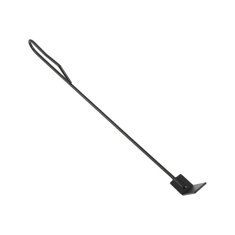 Charcoal Ash Rake Bbq Ash Tool Rake Poker for Charcoal Smoker Wood Burning Stove Cleaning Tools