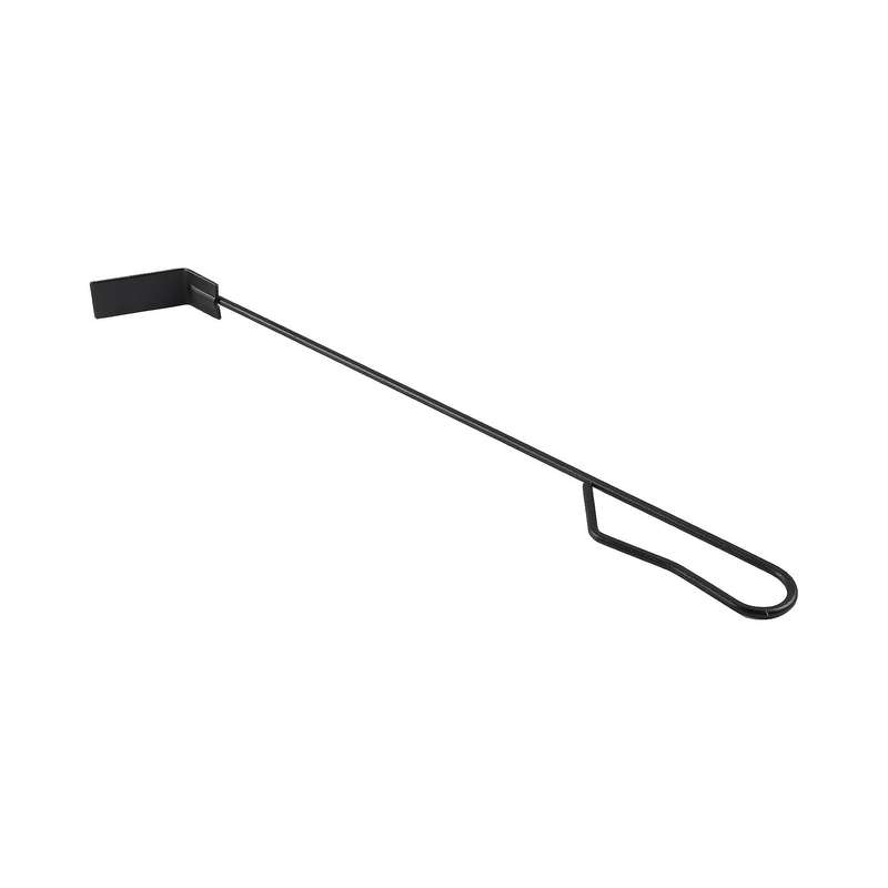 Charcoal Ash Rake Bbq Ash Tool Rake Poker for Charcoal Smoker Wood Burning Stove Cleaning Tools