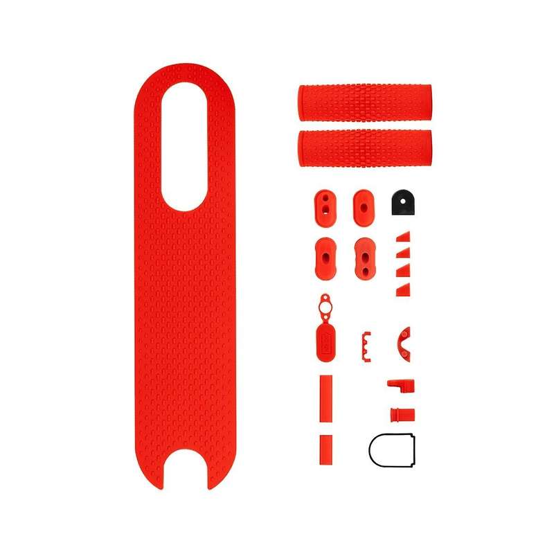 Charging Port Rubber Dust Plug for M365 1s Electric Scooter Pedal Silicone Foot Mat with Grip Covers