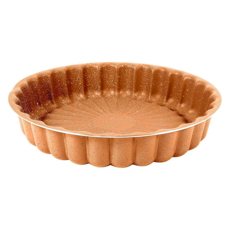 Charlotte Cake Pan, 4-Layer Non-Stick Coating, Cast Aluminium Charlotte Cake Mold Quick Release Bake