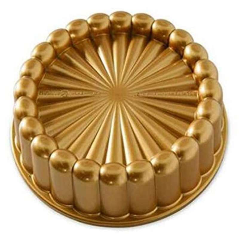 Charlotte Cake Pan,Charlotte Cake Pan Pan Nonstick, 9.4 Inch Cake Pan for Baking Fluted Cake Pan Mol