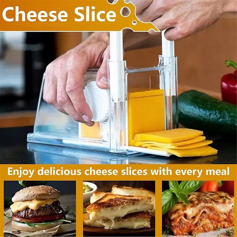 Cheese Slicer Can Store Cheese Slicer Butter Slicer 4-In-1 Butter Slicer