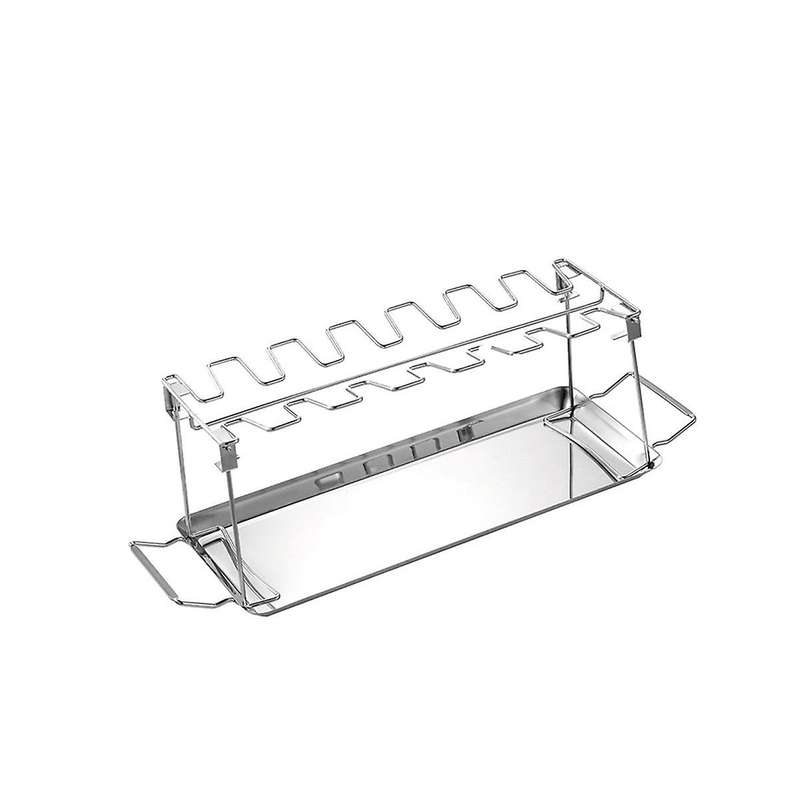 Chicken Leg Wing Grill Rack Folding Barbecue Rack Oven Roaster Stand Bbq Chicken Drumsticks Holder
