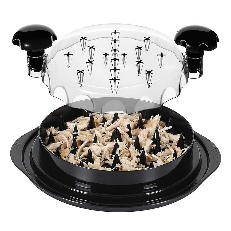 Chicken Shredder Tool Twist, Meat Shredder with Handles and Non-skid Base, Chicken Shredder Breast S