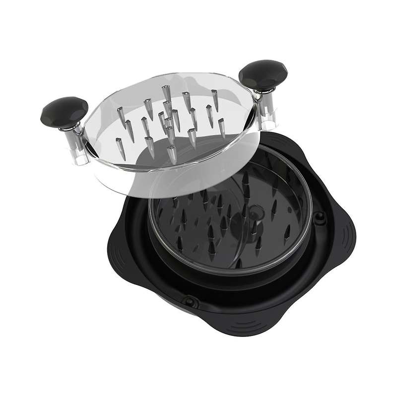 Chicken Shredder Tool Twist,meat Shredder Machine, Chicken Breast Shredder with Plate, Handles And