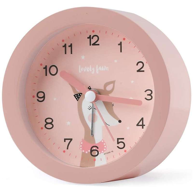 Children's Alarm Clock, No Ticking, Cute Children's Alarm Clock, Night Alarm Clock, Children's Alarm