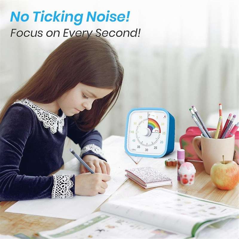 Children'S Cartoon Alarm Clock Electronic Clock Multifunctional Student Visual Timer Kitchen Timer