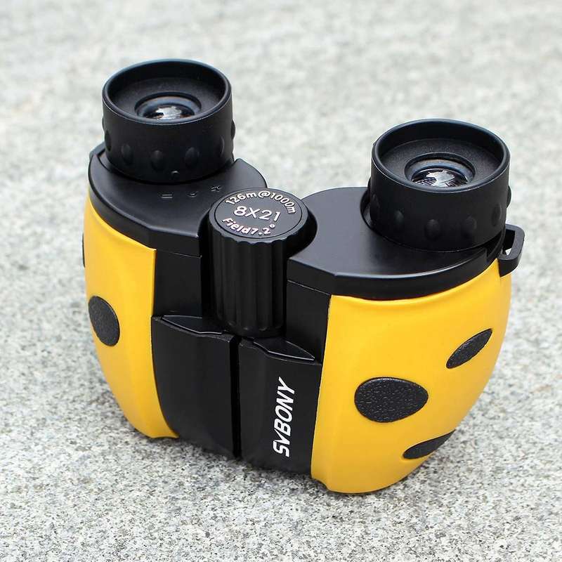 Children Binoculars 8X21 Professional Telescope Child High Quality Outdoor Observing Halloween -B